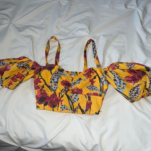 A.L.C. Melody Floral Top - Picture 5 of 11